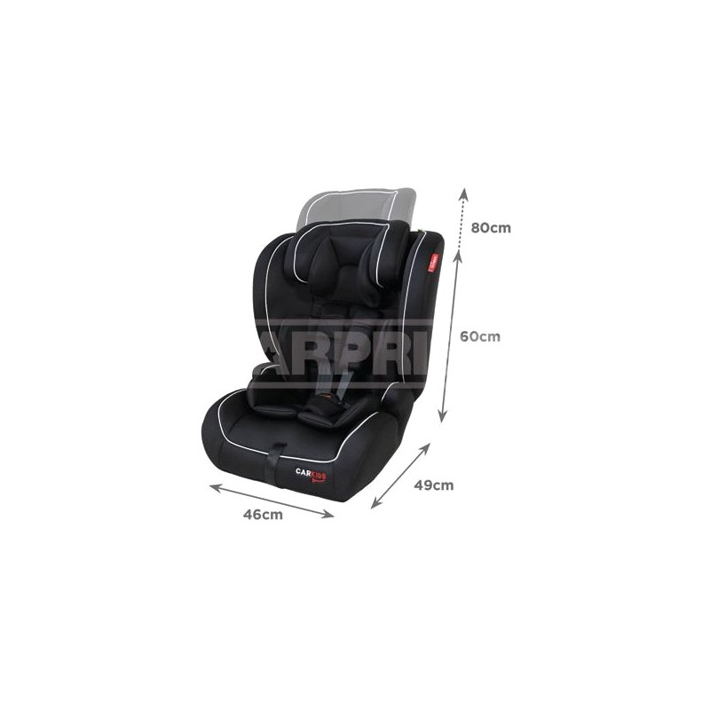 CARPRISS Child Car Seat GROUP I, II, III 79070024