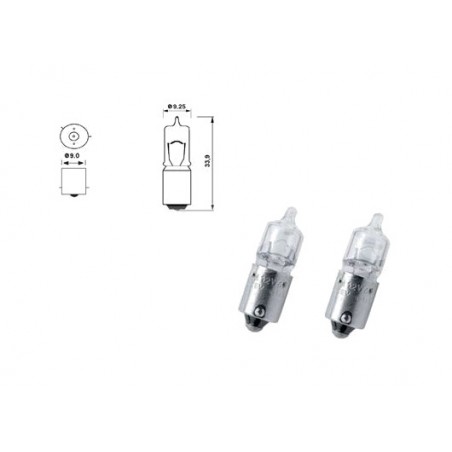 CARPRISS Lámpara bombilla H6W 79789254