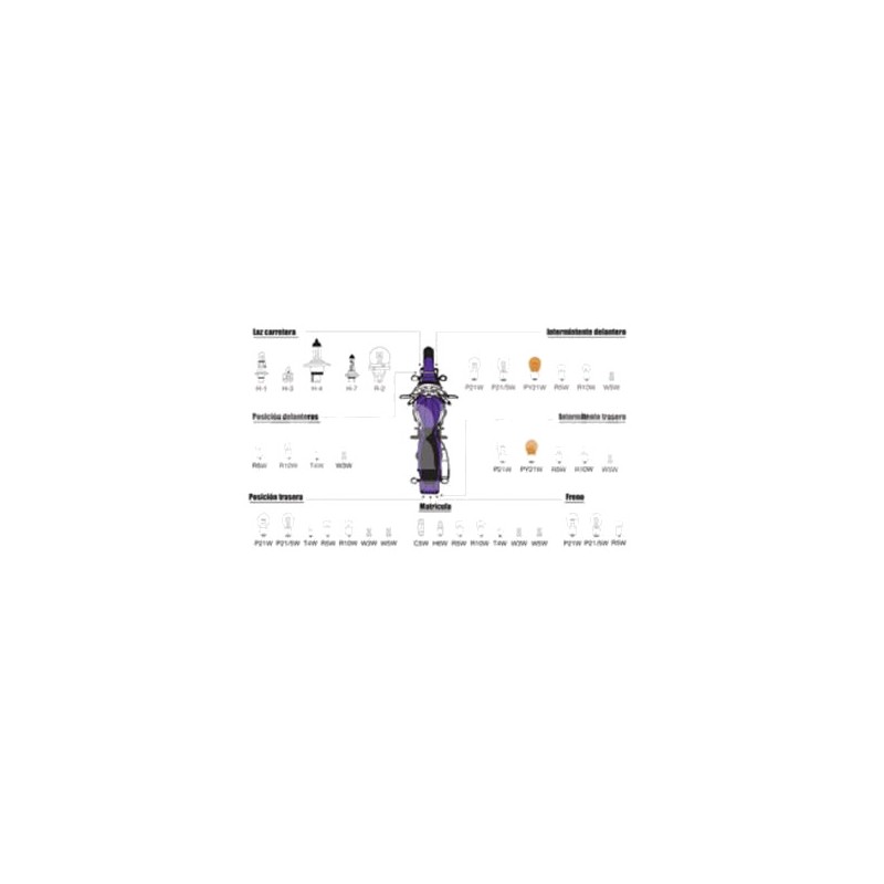 CARPRISS Lamp bulb W21/5W T20 79789294