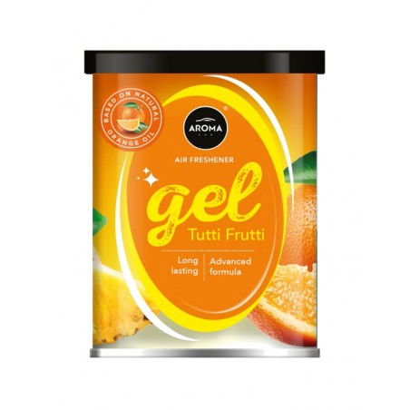 AROMA CAR Ambientador de coche con gel aceite natural 80GR 02179BVAR