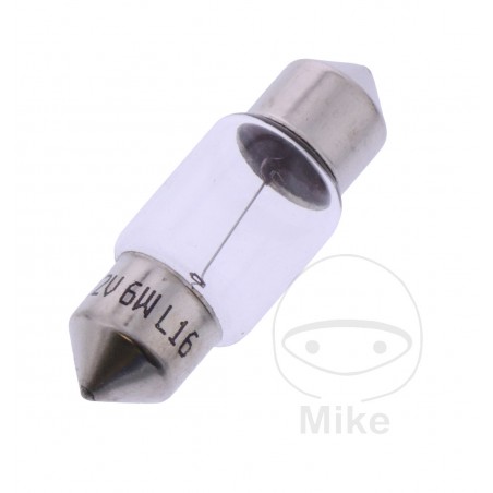 JMP Bombilla tipo 12V 6W SV8.5-8 ID 1592336 SOFFITTE 1590334