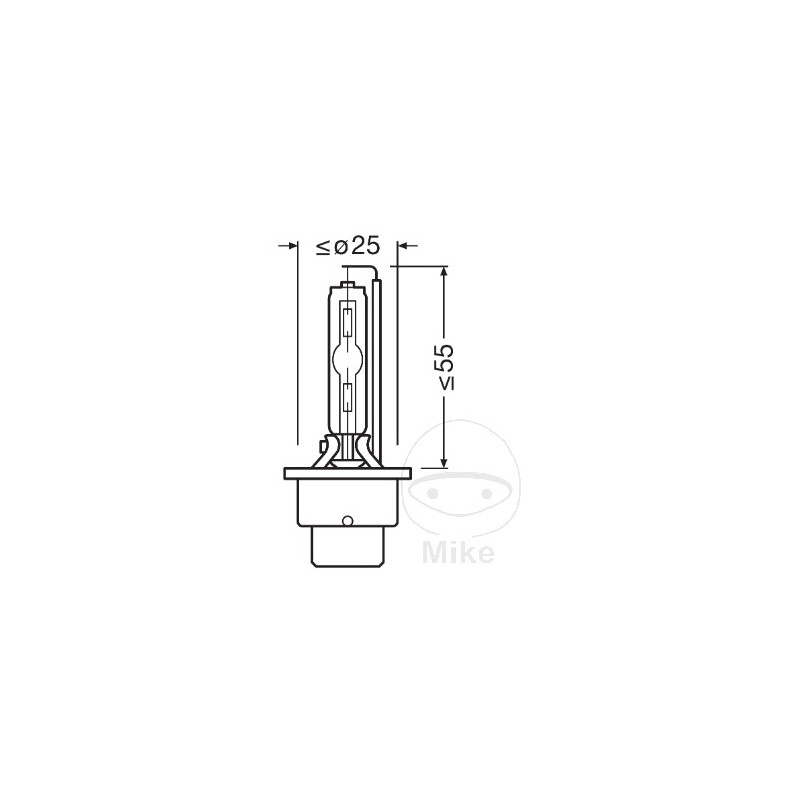 OSRAM Bombilla 35W D2S CBI DUO BLUE BOX 1590261