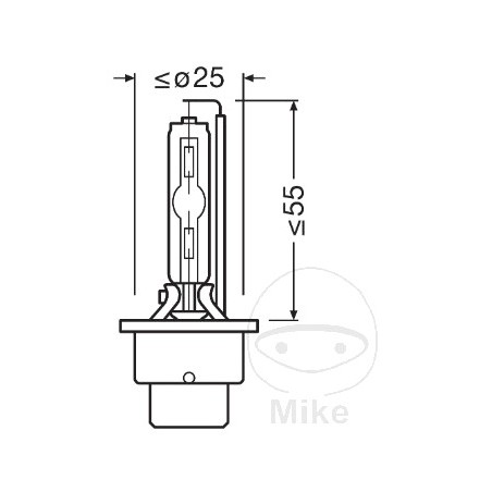 OSRAM Bulb 35W D2S CBI DUO BLUE BOX 1590261