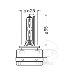 OSRAM Bombilla para coche 35W D3S NIGHT BREAKER LASER 220 XENARC® BREAKER® 1590361