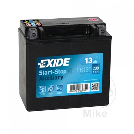 EXIDE Batería de coche auxiliar arranque-parada 12V 13AH ID 1510050 JMT 7073950 AGM 1540017