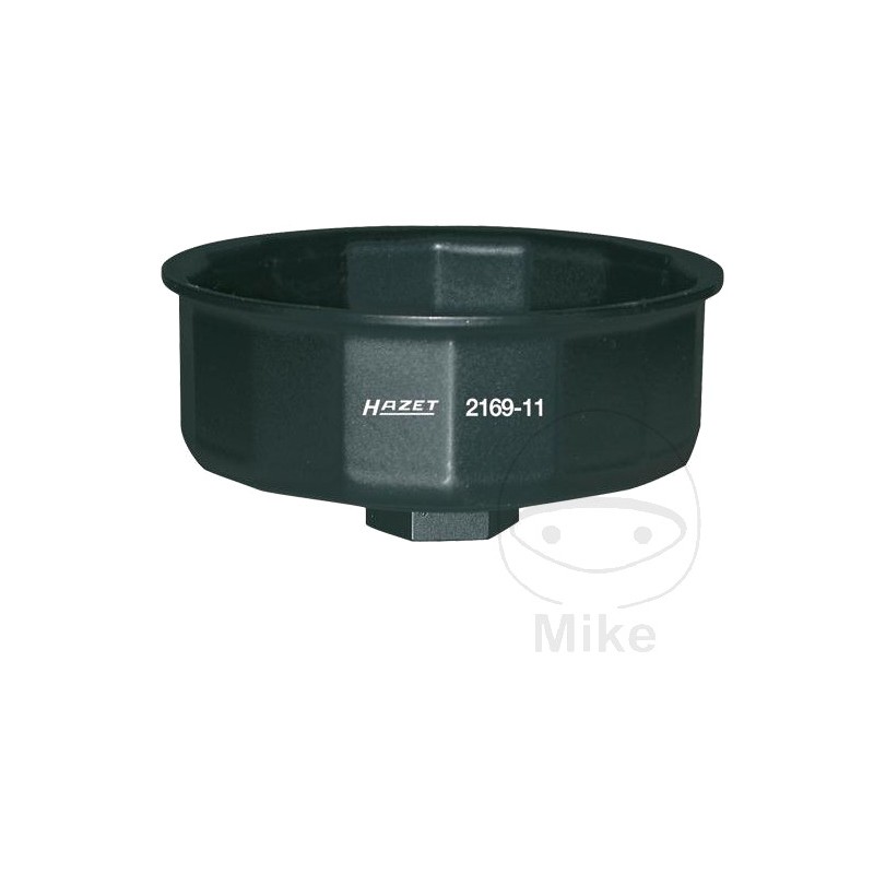 HAZET Oil Filter Wrench Fourteen Edges Compatible with Mercedes-Benz 84mm 6140004