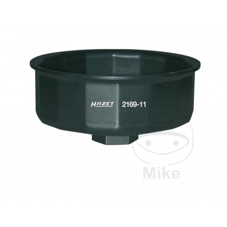 HAZET Oil Filter Wrench Fourteen Edges Compatible with Mercedes-Benz 84mm 6140004