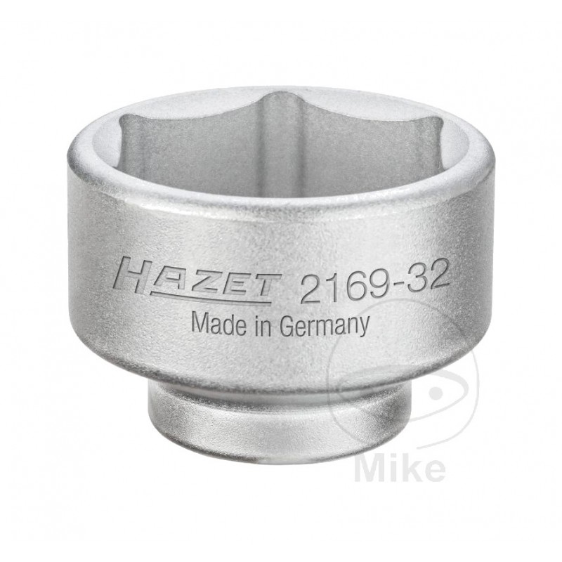 HAZET Llave hexagonal para filtro de aceite compatible con varios modelos 32 MM ASTRA CORSA PASSAT AUDI HAZT 6140123
