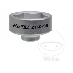 HAZET Llave hexagonal para filtro de aceite compatible con varios modelos 36 MM BMW VW LUPO 1.2 TDI 99 HAZT 6140131