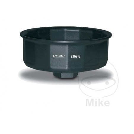 HAZET Llave filtro de aceite dieciseis bordes del kit 86 MM 6141733