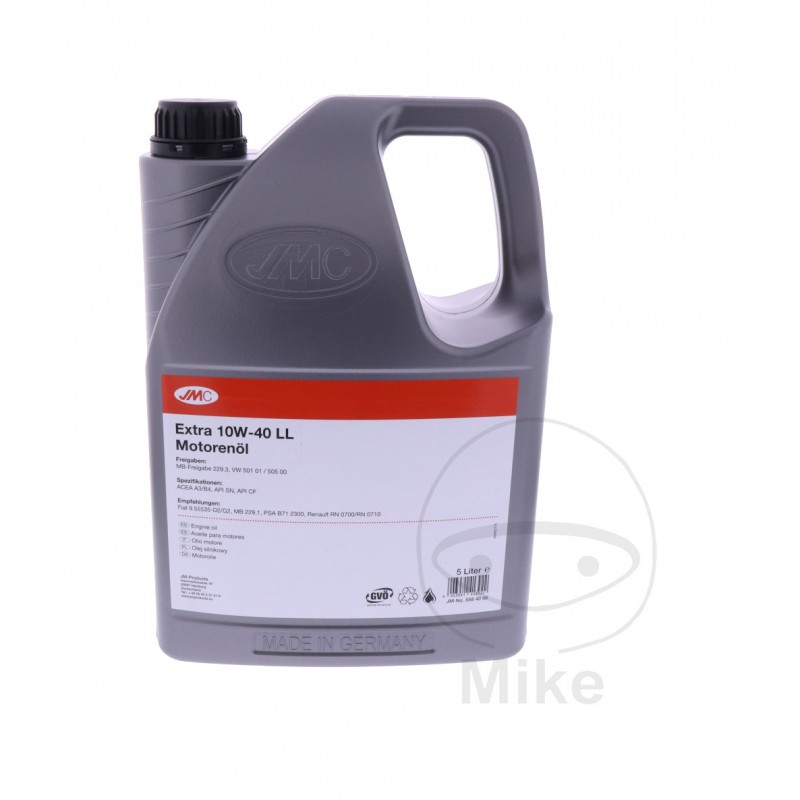 JMC Low friction motor oil 10W40 LONGLIFE 5 L EXTRA 10W-40 5584006
