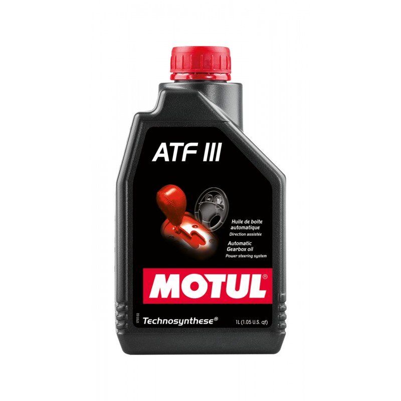 MOTUL Transmission Gearbox Oil Lubricant ATF III 1L 111255