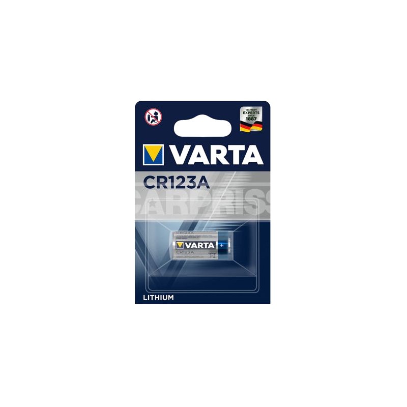 VARTA Blister 1 pila litio CR123A 3V 79010070