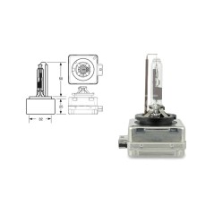 CARPRISS XENON D1R 85V 35W (1U) Discharge Lamp Bulb 70721102