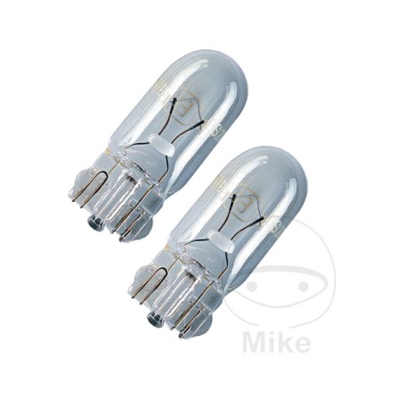 OSRAM Bulb two units 12V 5W W2.1X9.5D 1590136 1597657
