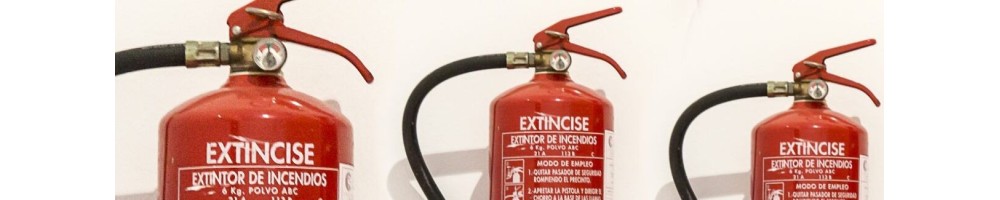 Extintores coche: ABC polvo, espuma, CO2 | Autotic