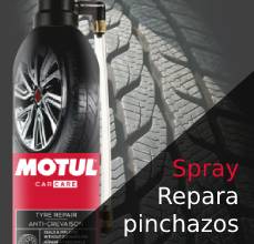 Spray repara pinchazos