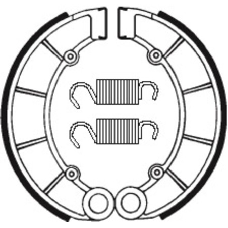 bremsbacken ba027