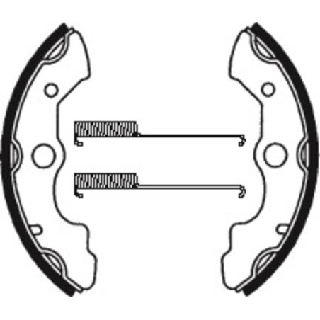 bremsbacken ba045