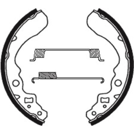 bromsbelägg ba053
