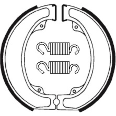 bromsbelägg ba075