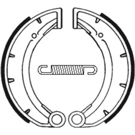 bremsbacken ba172
