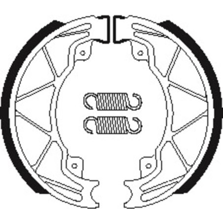 bremsbacken ba205