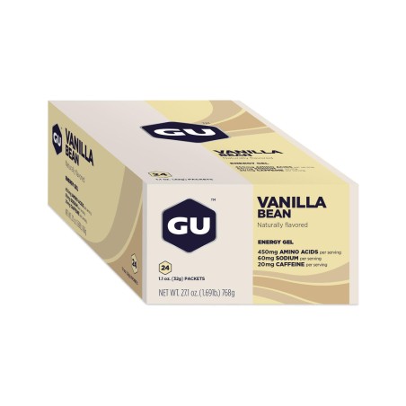 energetický gel vanilkový bean gu 24u