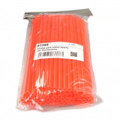 Cases for radios  rojo fluorescente