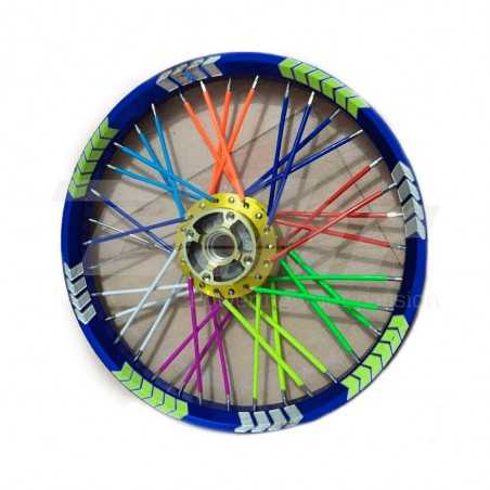 V PARTS Fundas para radios moto ROJO FLUORESCENTE 83388