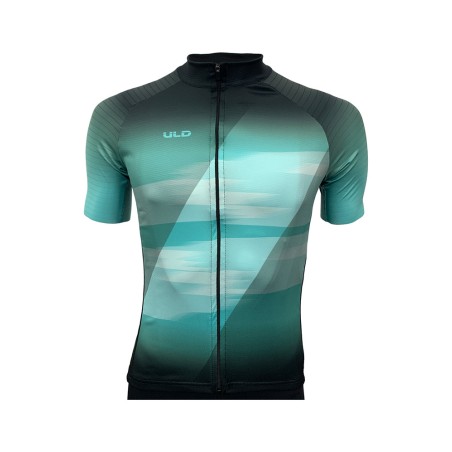 ademende polyester microfiber jersey met korte mouwen / mouwen van lycra unisex