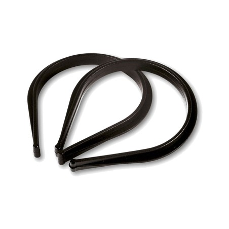 set of 2 plastic trouser clip rings