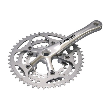 crank and chainrings set impact triple