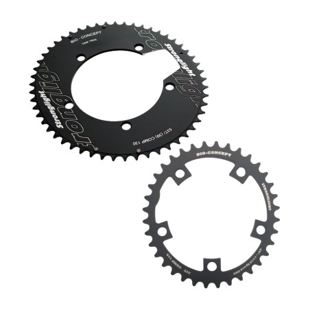 stronglight oval chainring kit for 10/11 speed bikes bcd 110