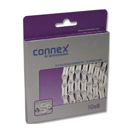 silver german chain with quick-link 10s8 10v