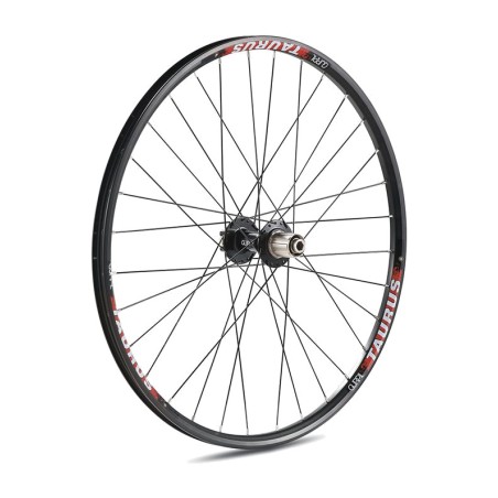 takapyörä musta akseli. 12x142 disc-8/9v taurus