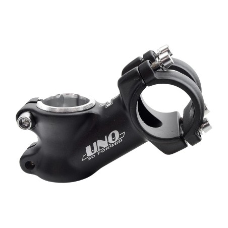 mtb-styrefrempind uno. aluminium. sort mat