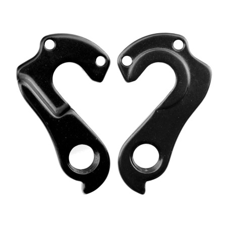 cold forged and cnc machined aluminum bicycle derailleur hanger - maximum strength for mtb, road, city and more