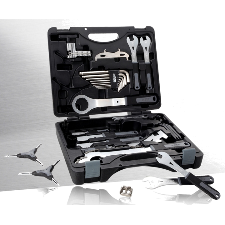SUPER B CASE, TOOLS, ADVANCED, PROFESSIONAL, 30PC, BICYCLE
