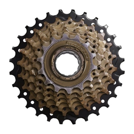 kierre-pinion yhteensopiva shimano tyyppi tz 7v 14/28t - ruuvikaseti kaupunkiin, tandemiin ja hybridiin