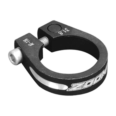 black milled aluminum seat post/seat clamp for bicycle - v bike