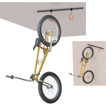 suport pentru bicicletă pe tavan/perete super b tb-1817 tb-1817