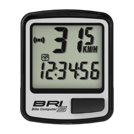 cyclocomputer, odometer, echowell new bri5, 5 functions, cable