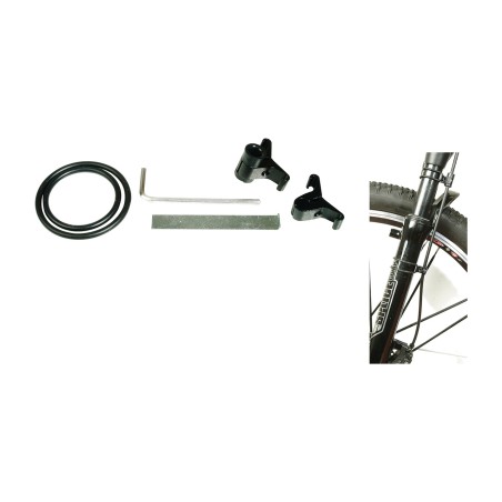 cable guide brackets to fork