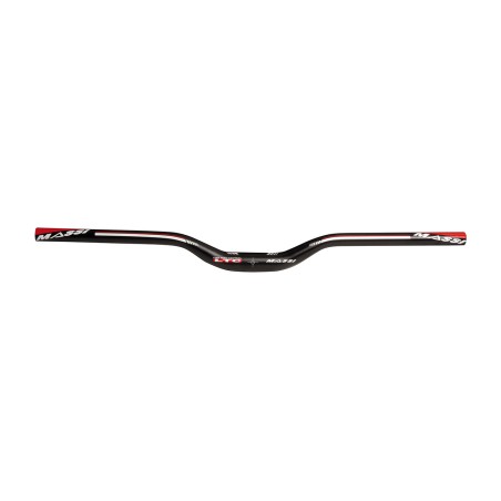 mtb riadidlá massi mhb-708 z hliníka 6061 t6 s dvojitou hrúbkou - priemer 25.4mm