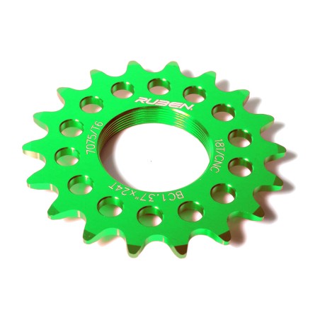 fixed sproket fixie 16 dientes color verde