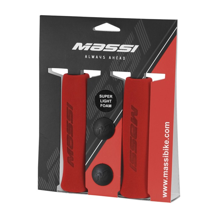 MASSI Comp Light Foam Bike Grips - Black 34958VAR