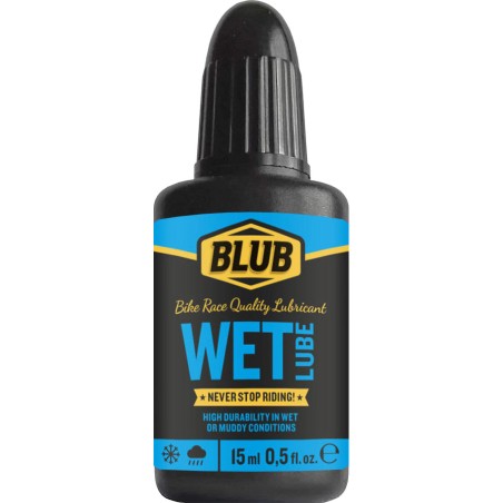 lubricating oil prepared to withstand water and snow wet lube