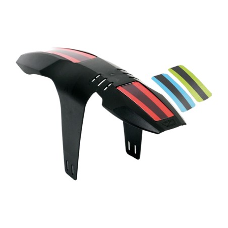 zefal fm20 fork deflector front fender - bicycle wheel cover for rain and mud