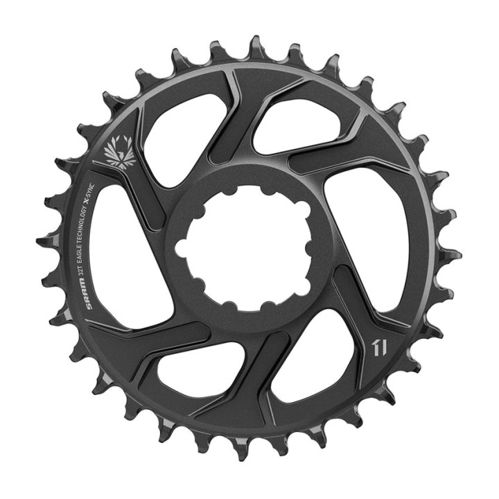 SRAM CHAINRING EAGLE OVAL X-SYNC DIRECT MOUNT 6MM 100293VAR